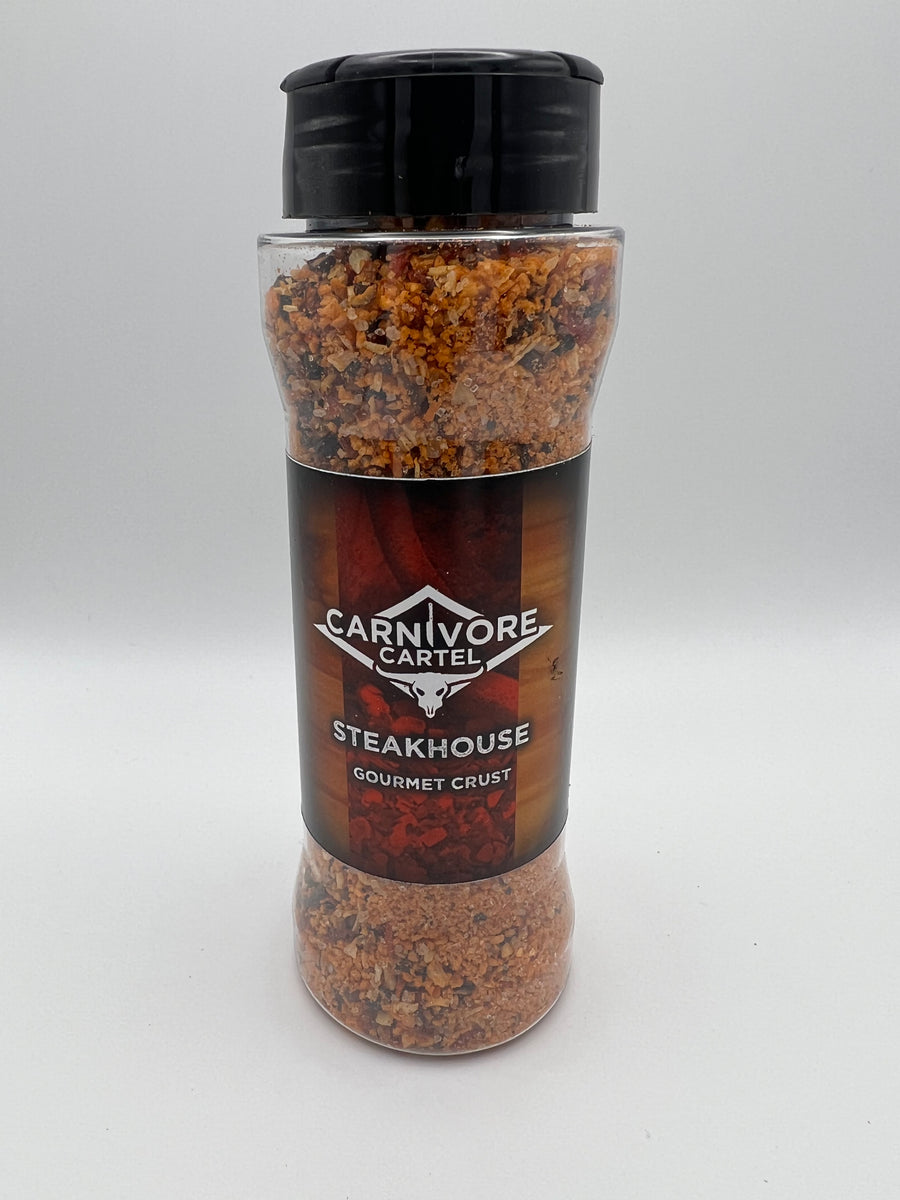 Steakhouse Gourmet Steak Crust 100g shaker Carnivore Cartel UK