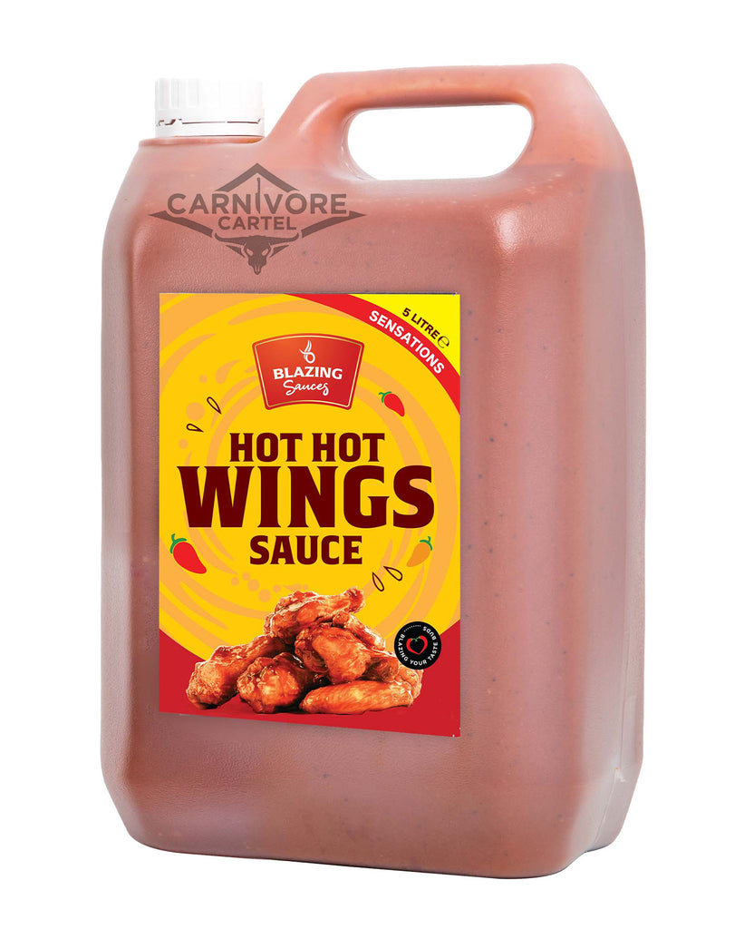 Blazing Hot Hot Wings Sauce 5L