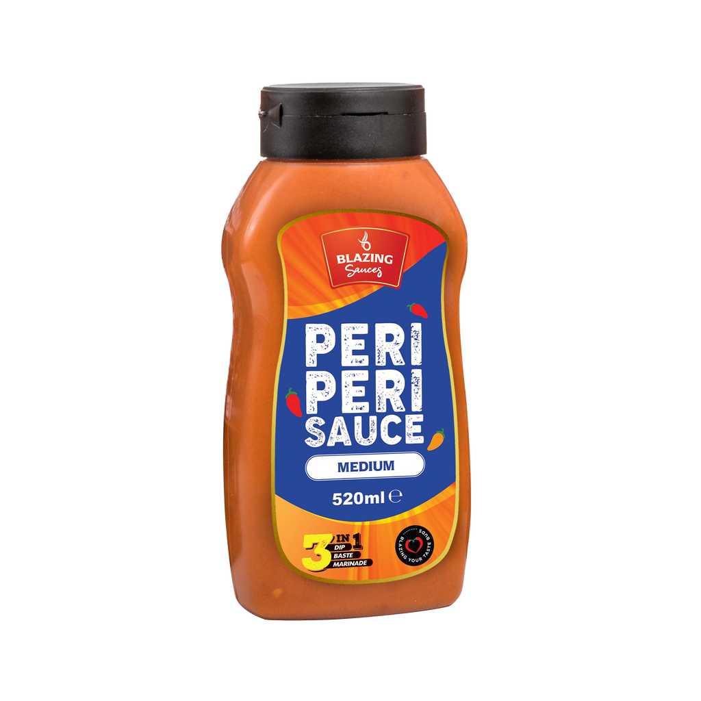 blazing medium peri sauce 500ml