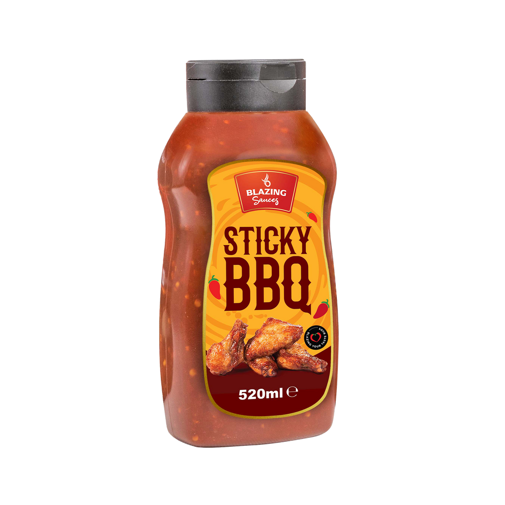 Blazing Sticky BBQ sauce 500ml