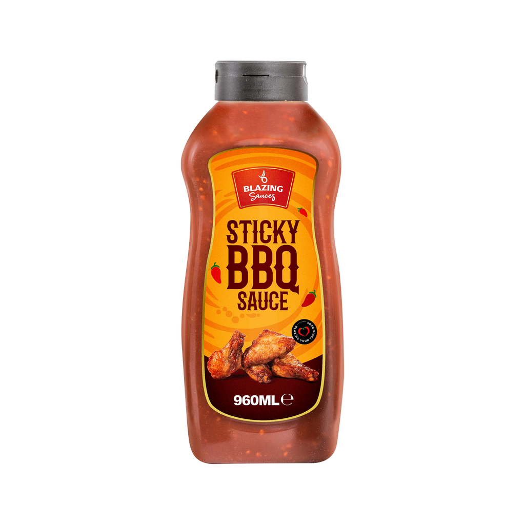 Blazing Sticky BBQ sauce 1L