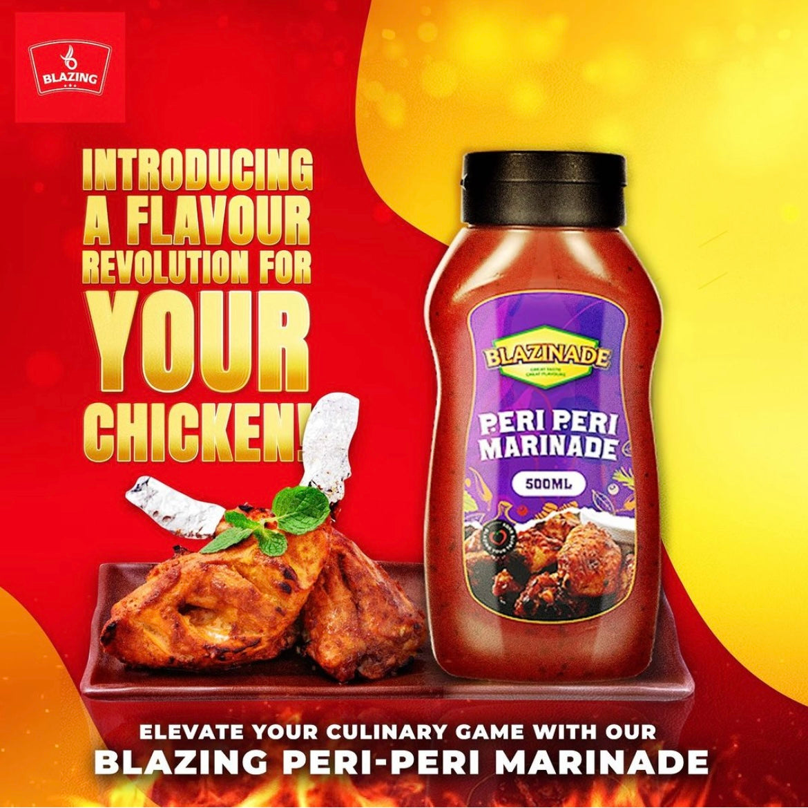 Blazing Blends - Peri Peri Marinade - 500ml – Carnivore Cartel UK